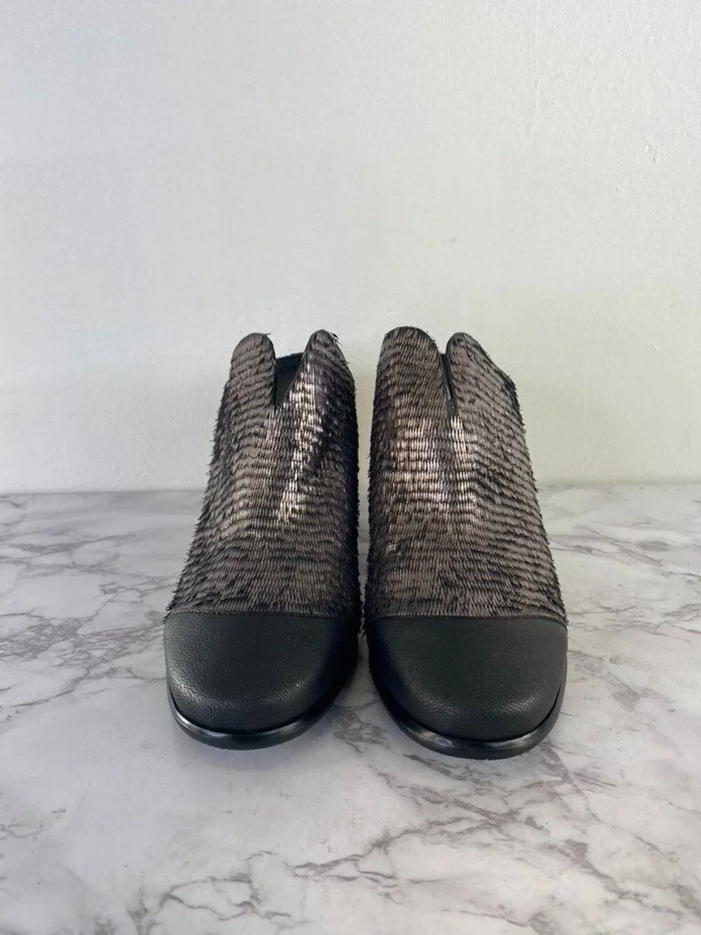 Antelope Waverly Mules Women's  Block Round Heel Slip On Shoes SZ 37
